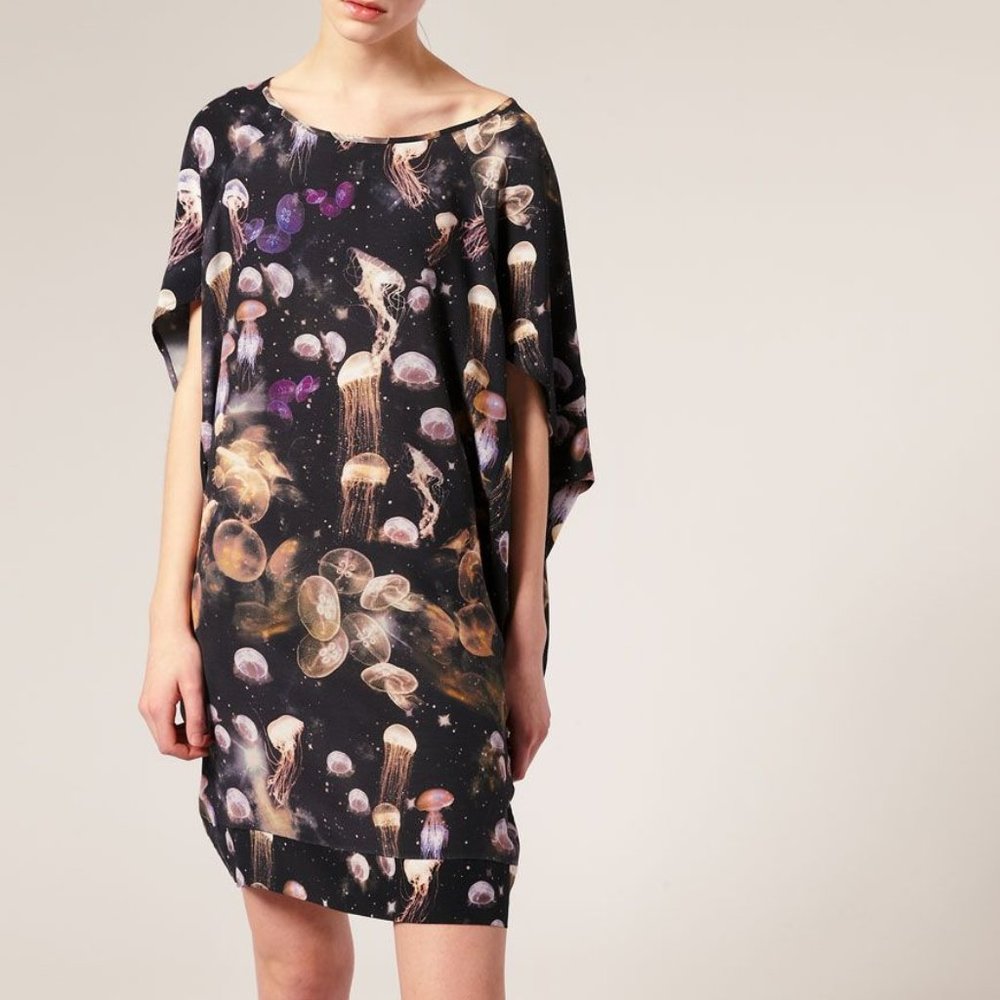 Emma Cook for ASOS Jellyfish Cocoon Dress